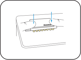 Replace lid, pushing down firmly, and label lid with cow details