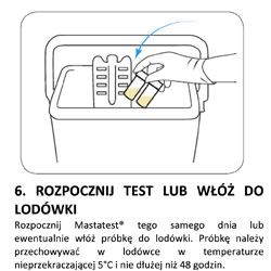 6. START TEST OR REFRIGERATE 6. START TEST OR REFRIGERATE