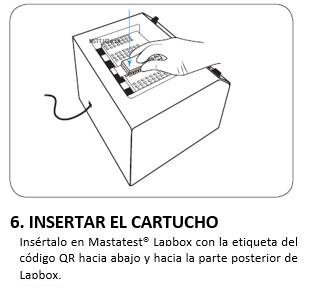 6. INSERT CARTRIDGE 6. START TEST OR REFRIGERATE