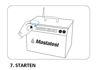 7. STARTEN 7. STARTEN